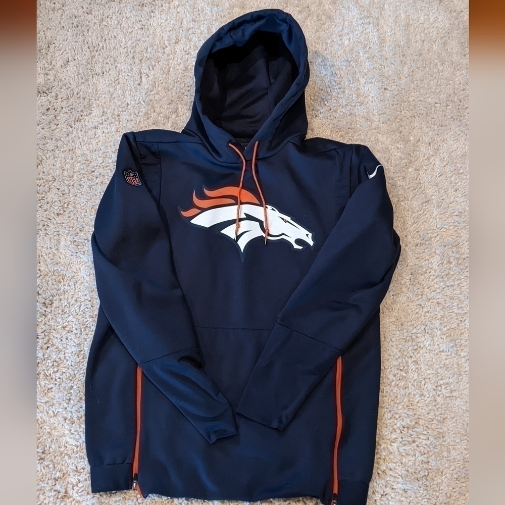 NIKE OnField Denver Broncos Hoodie Small